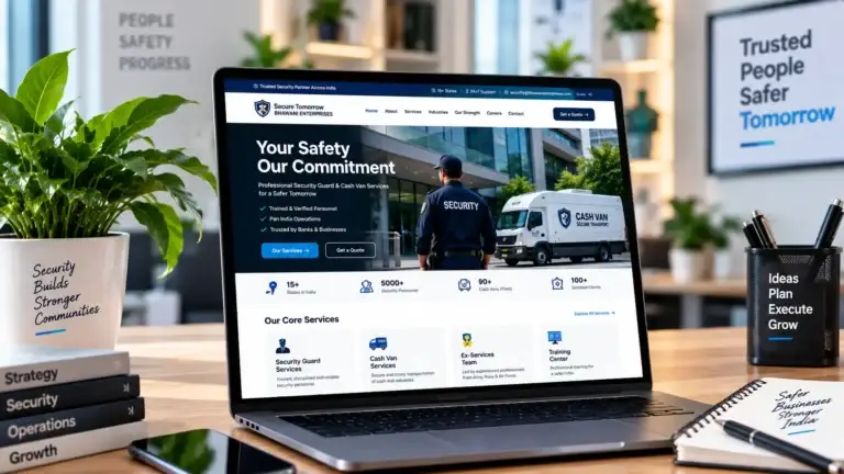 Web design and digital marketing project by PUNOVIX