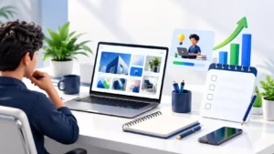 How to start freelancing for beginners with a laptop and planning checklist