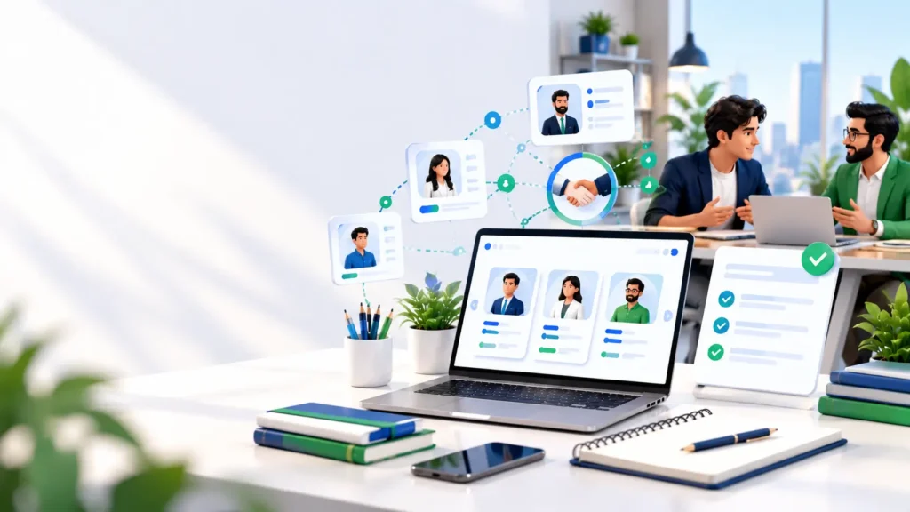 How to find clients for freelance services through a professional network