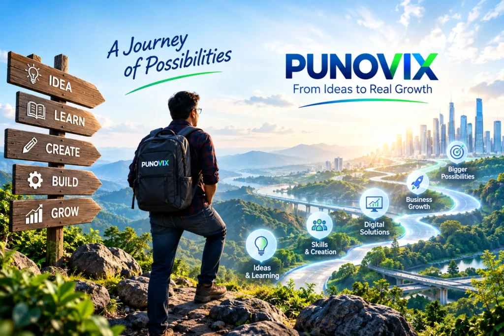 PUNOVIX journey from ideas to digital possibilities